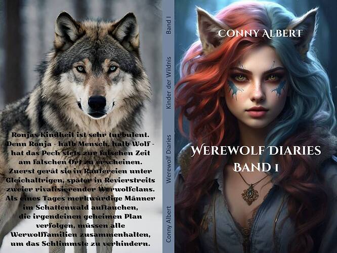 Werewolf Diaries - Kinder der Wildnis_Gesamtcover