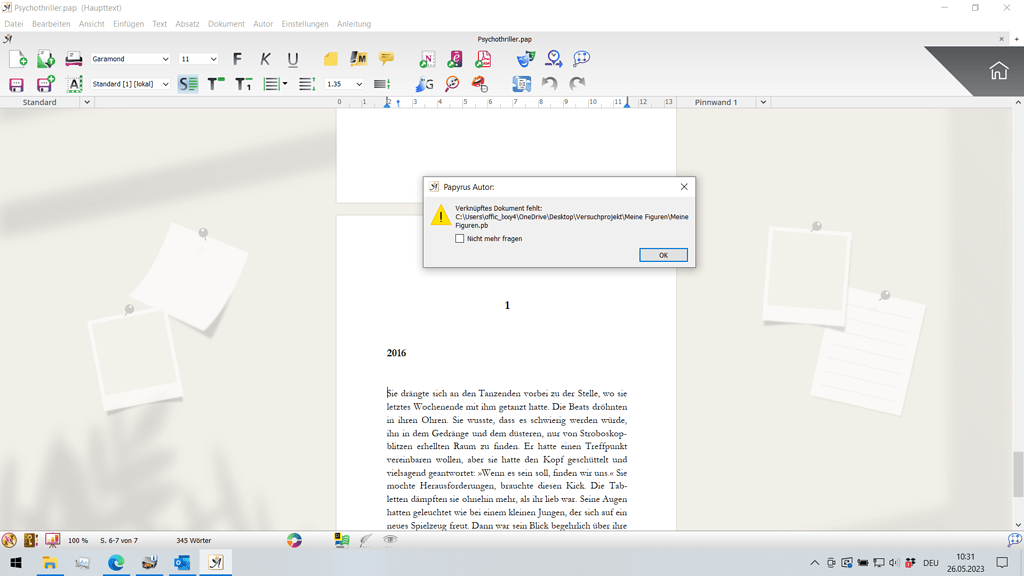 Vorlagen richtig speichern bzw. anlegen - Fragen & Hilfe - Papyrus ...