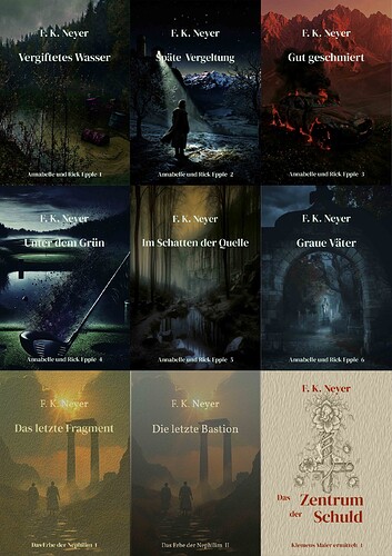 Alle Cover vorne