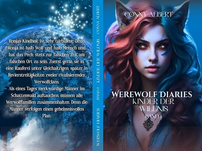 Werewolf Diaries - Band I - Beispielcover II