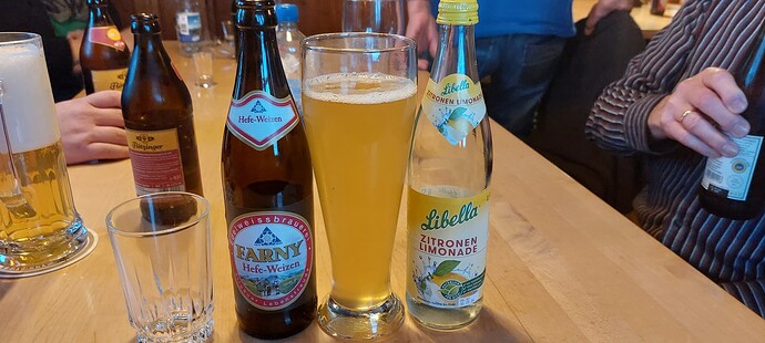 Ein Weizen-Radler