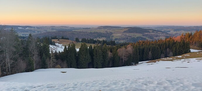 Ein wunderschöner Ausblick