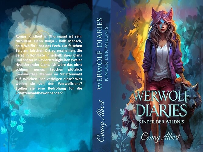 Werewolf Diaries - Band I - Beispielcover I