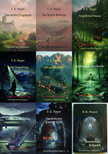 Alle neun Cover