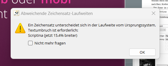 Fehlermeldung